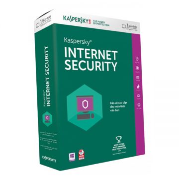Kaspersky Internet Security (1 máy tính/1 năm)