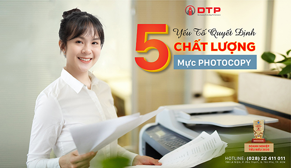 5 yếu tố ảnh hưởng chất lượng mực photocopy