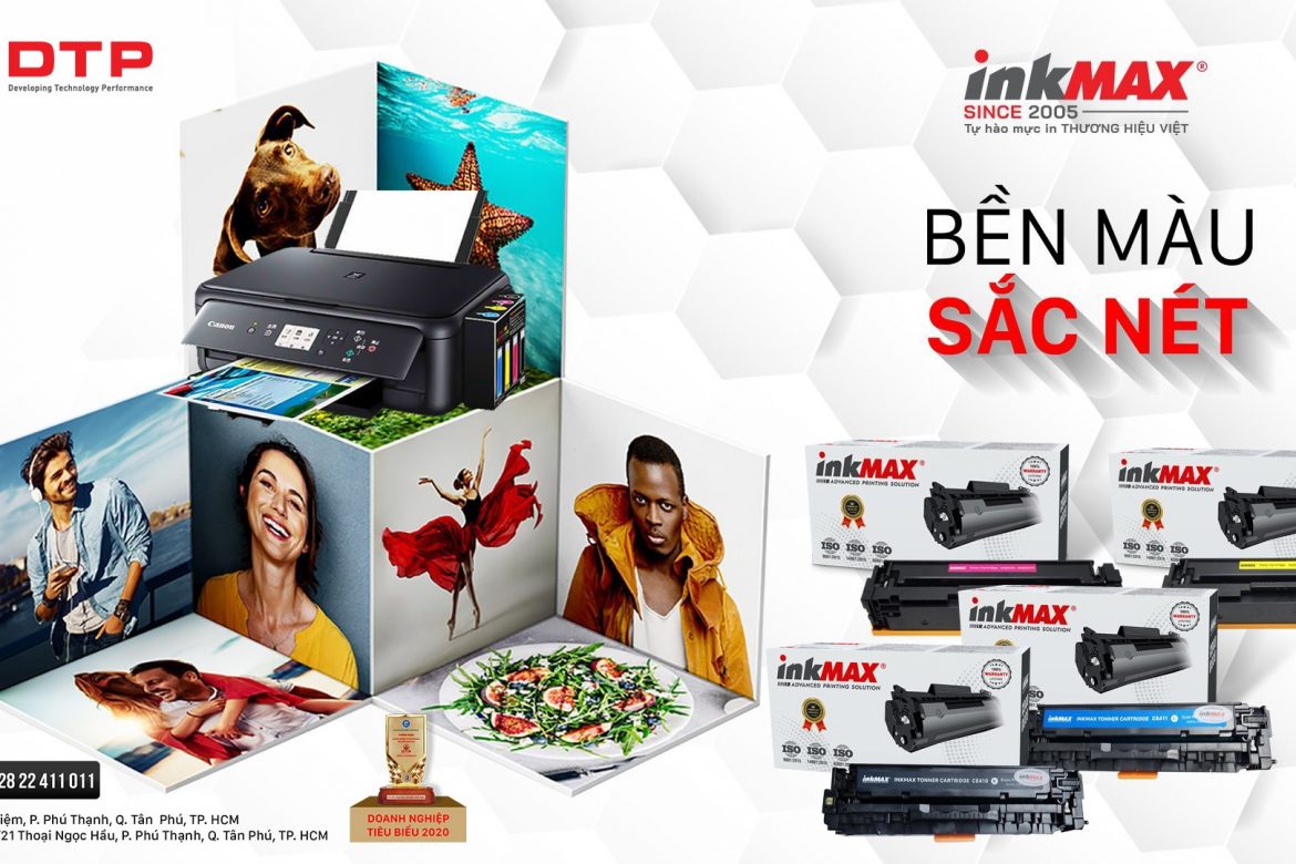 thương hiệu mực in inkMAX