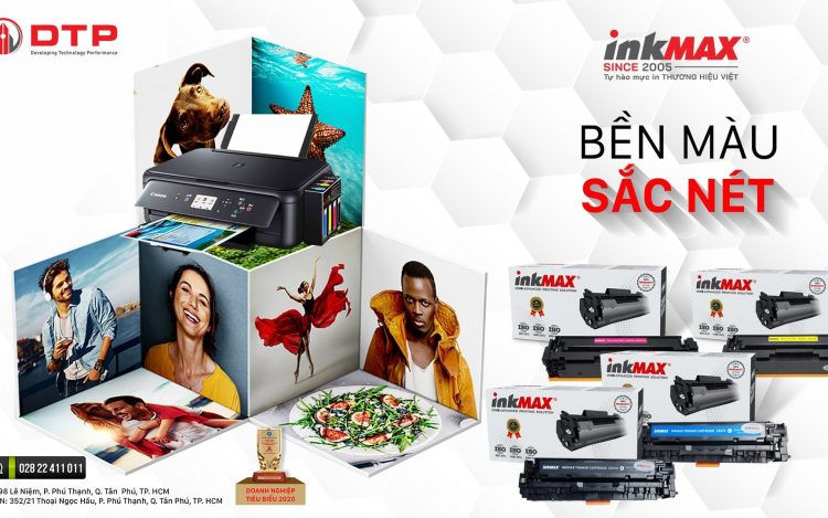 thương hiệu mực in inkMAX