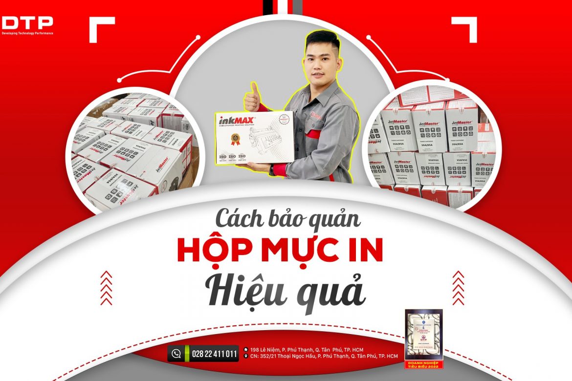 Cách bảo quản hộp mực in