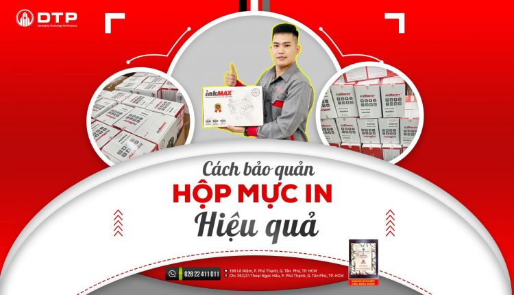 Cách bảo quản hộp mực in