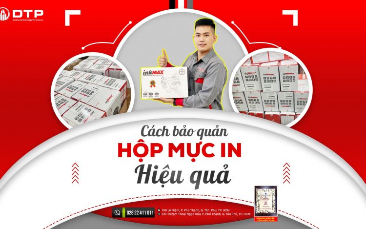 Cách bảo quản hộp mực in