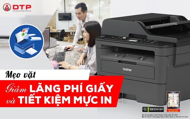 Mẹo giảm lãng phí giấy và tiết kiệm mực in