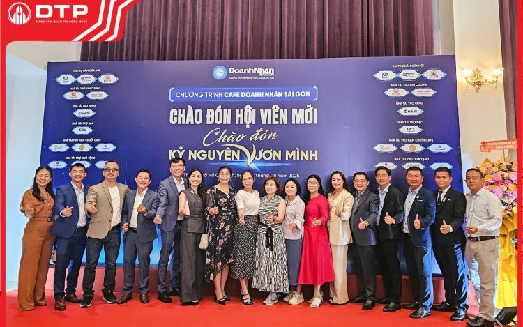 DTP giao thương tại chương trình Cafe Doanh Nhân Sài Gòn lần thứ 4