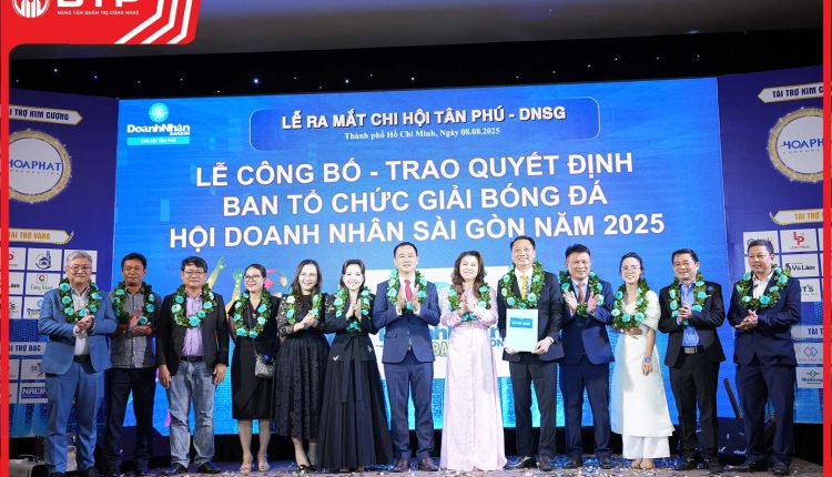 DTP nhà tài trợ vàng sự kiện ra mắt chi hội Tân Phú - DNSG