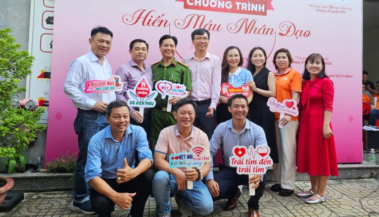 Hiến máu nhân đạo DTP