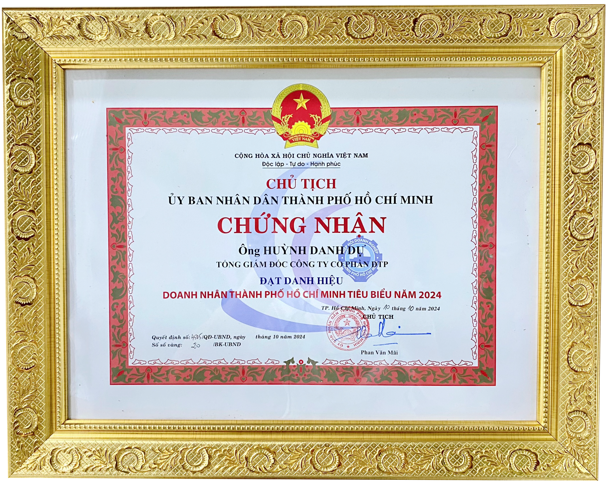chứng nhận 05