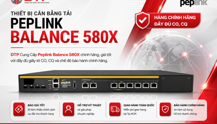 Giải pháp cân bằng tải peplink