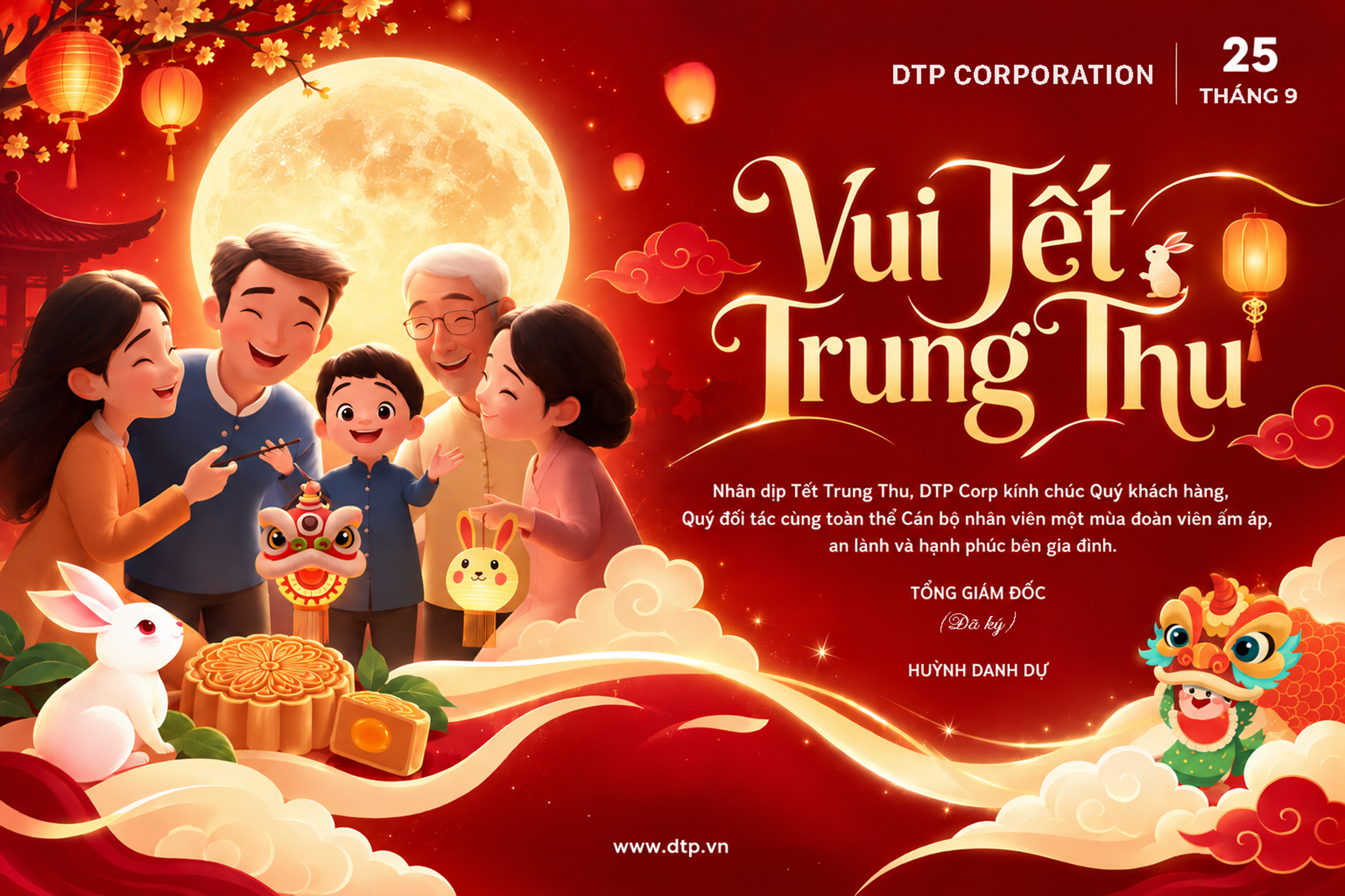 DTP CORP | CHÚC MỪNG TẾT TRUNG THU 2026