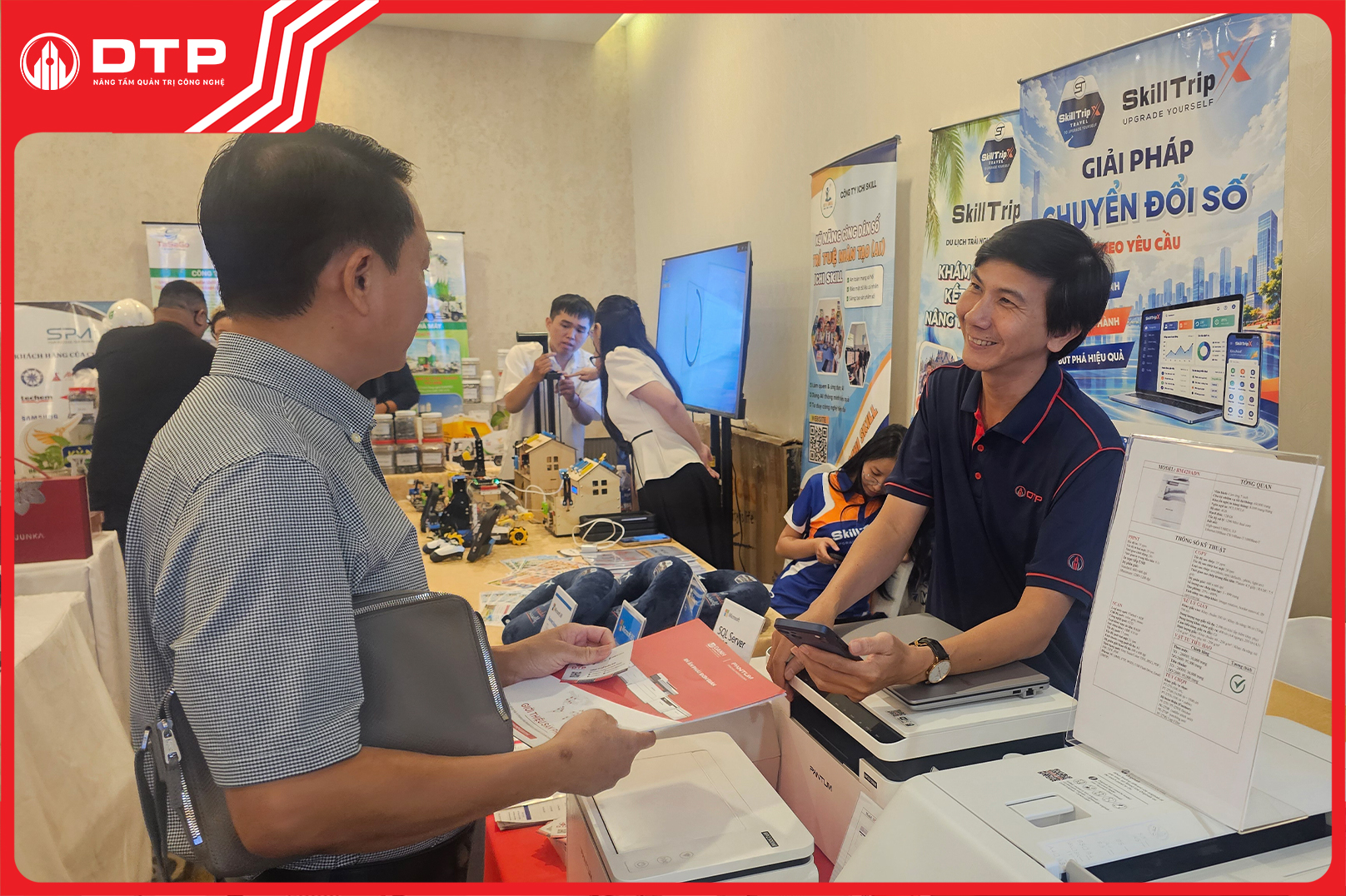 DTP giao thương tại sự kiện Tây Ninh Hội Ngộ tháng 10/2026: Giới thiệu máy photocopy Pantum mới